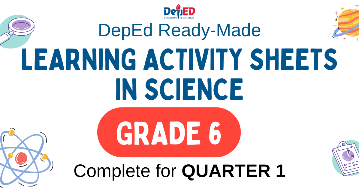 science activity sheets for grade 7