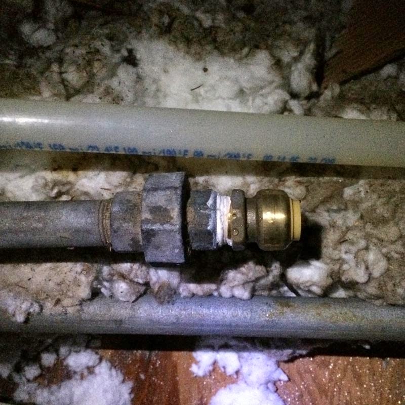 The Rat Hole Goodbye Old Steel Pipe Plumbing