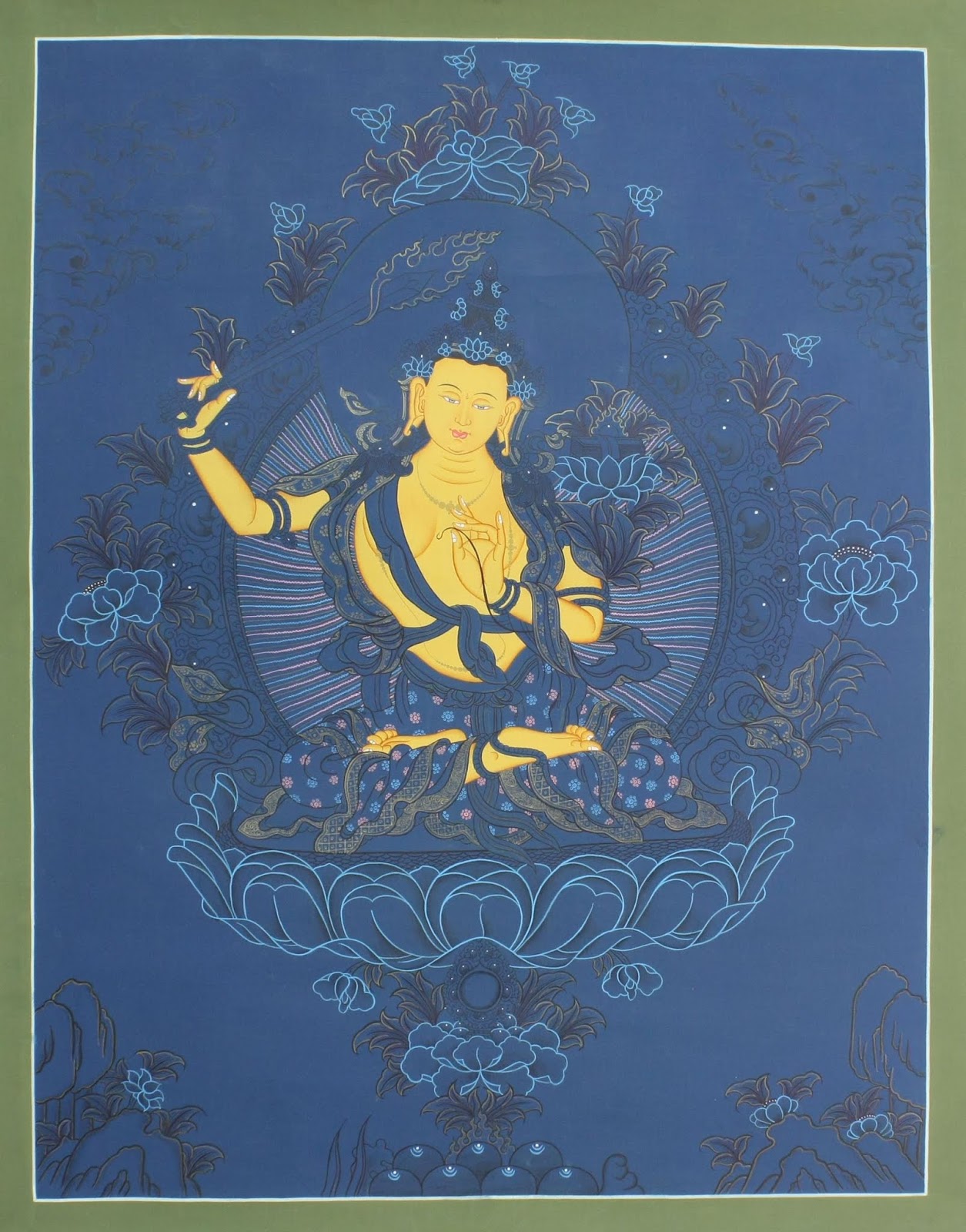 Будда манджушри изображение