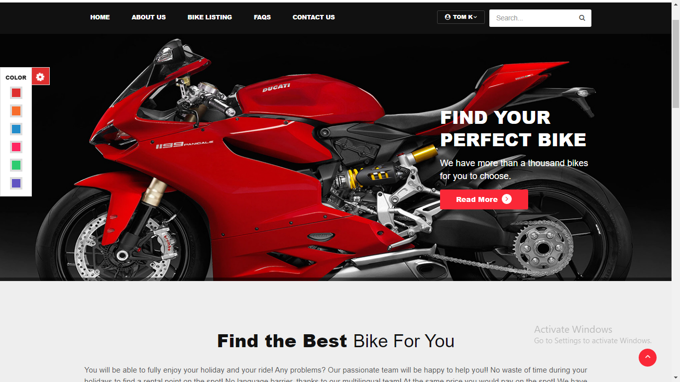 Online Motorcycle Bike Rental Management System In PHP MySQL CampCodes