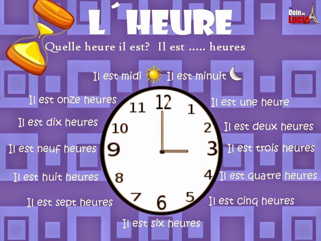 Madame Beausourire QUELLE HEURE ESTIL?