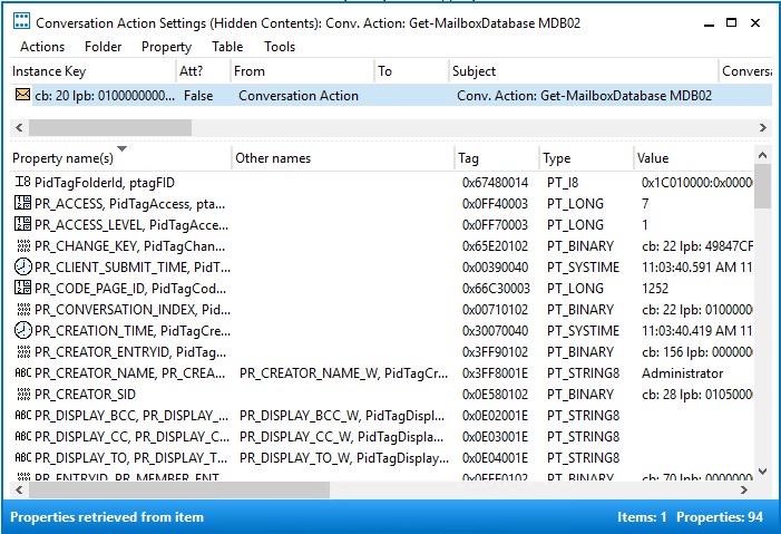 Lets Exchange: Undo Ignore Conversation in Outlook