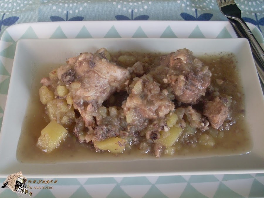 Morcillo o jarrete encebollado EN OLLA GM D Cocina