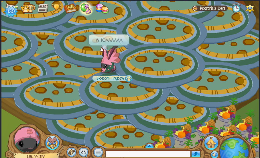 Animal Jam Voice Rug Den!!