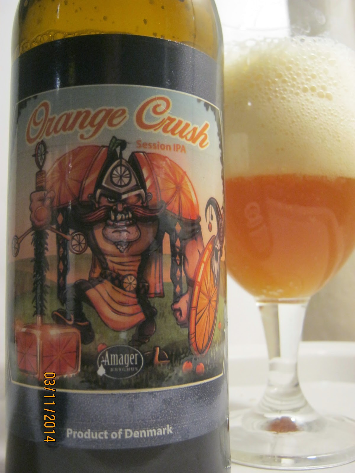 Gambrinuse õllepäevik Orange Crush