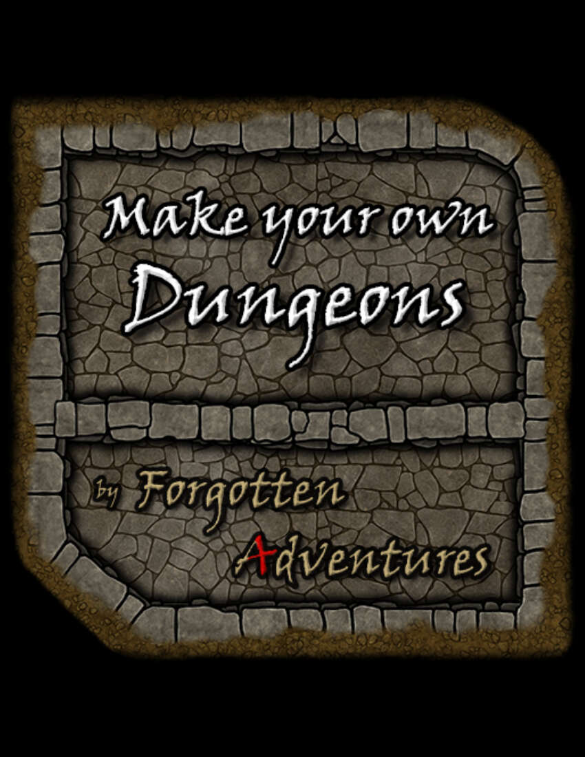 Make your own Dungeons Tile Set Pack, de