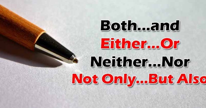 35 Contoh Kalimat Both And&hellip; / Either… Or / Neither… Nor