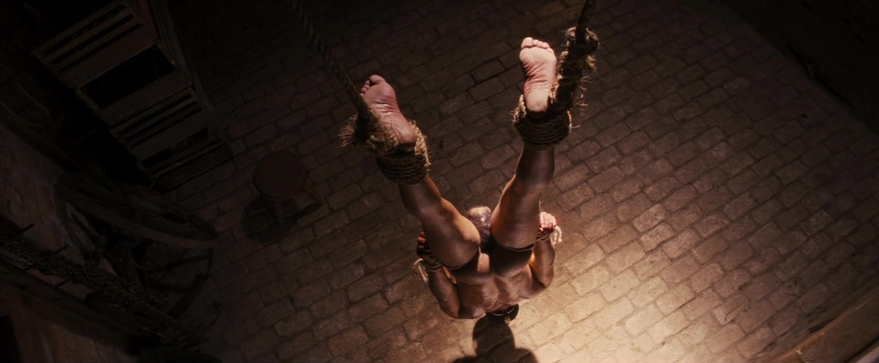 Jamie Foxx nude in Django Unchained.