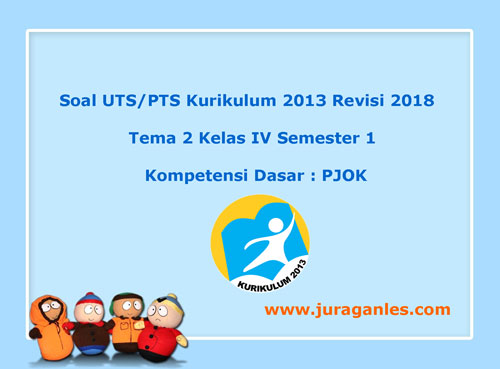 Soal Uts Pts Tema 2 Pjok Kelas 4 Semester 1 K13 Revisi 2018