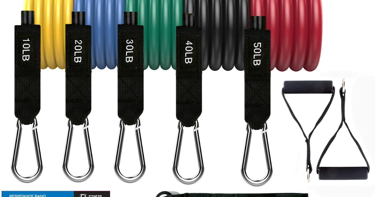 Fitness Insanity Resistance Bands Set