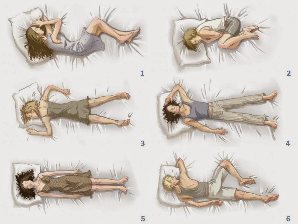 Позы сна картинки