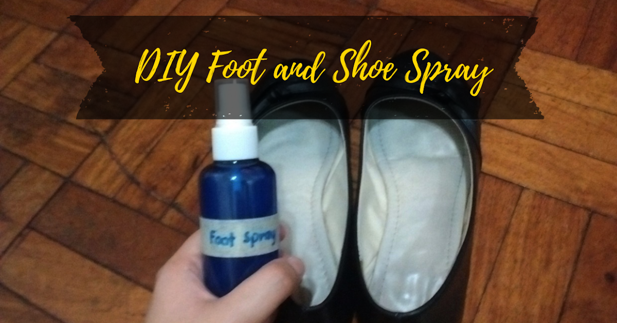 Hello Green Beauty DIY Natural Stinky Foot and Shoe Spray