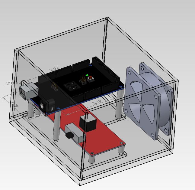 Home Hazard Weather Station: Project Box Draft