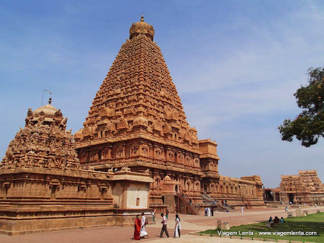Dias 35 e 36 da viagem: cidades de Thanjavur e Trichy, Índia 1