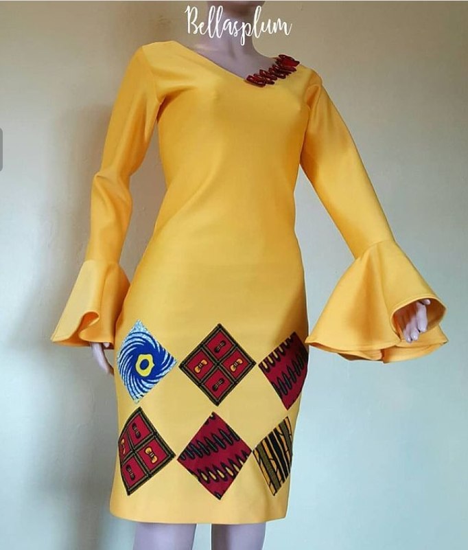 40 Latest Plain and Pattern Styles for Ladies in Nigeria to Try