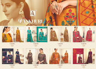 Alok Suits Pankhuri Pashmina Collection