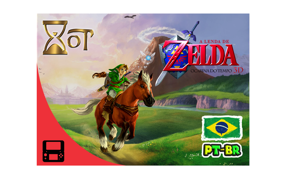 Zelda Ocarina of Time 3DS - PT-BR - Tutorial - Português do Brasil 