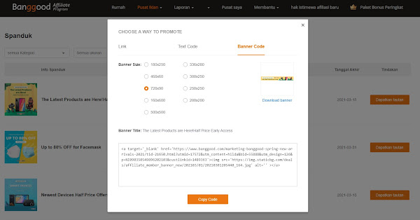 Banggood Affiliates Program an image