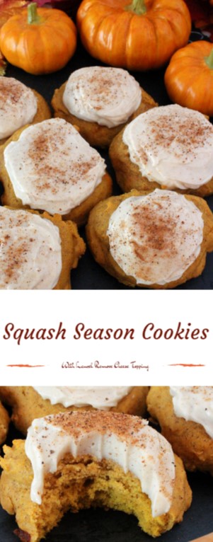 Squash Season Cookies With Laurel Remove Cheese Topping #christmas # ...