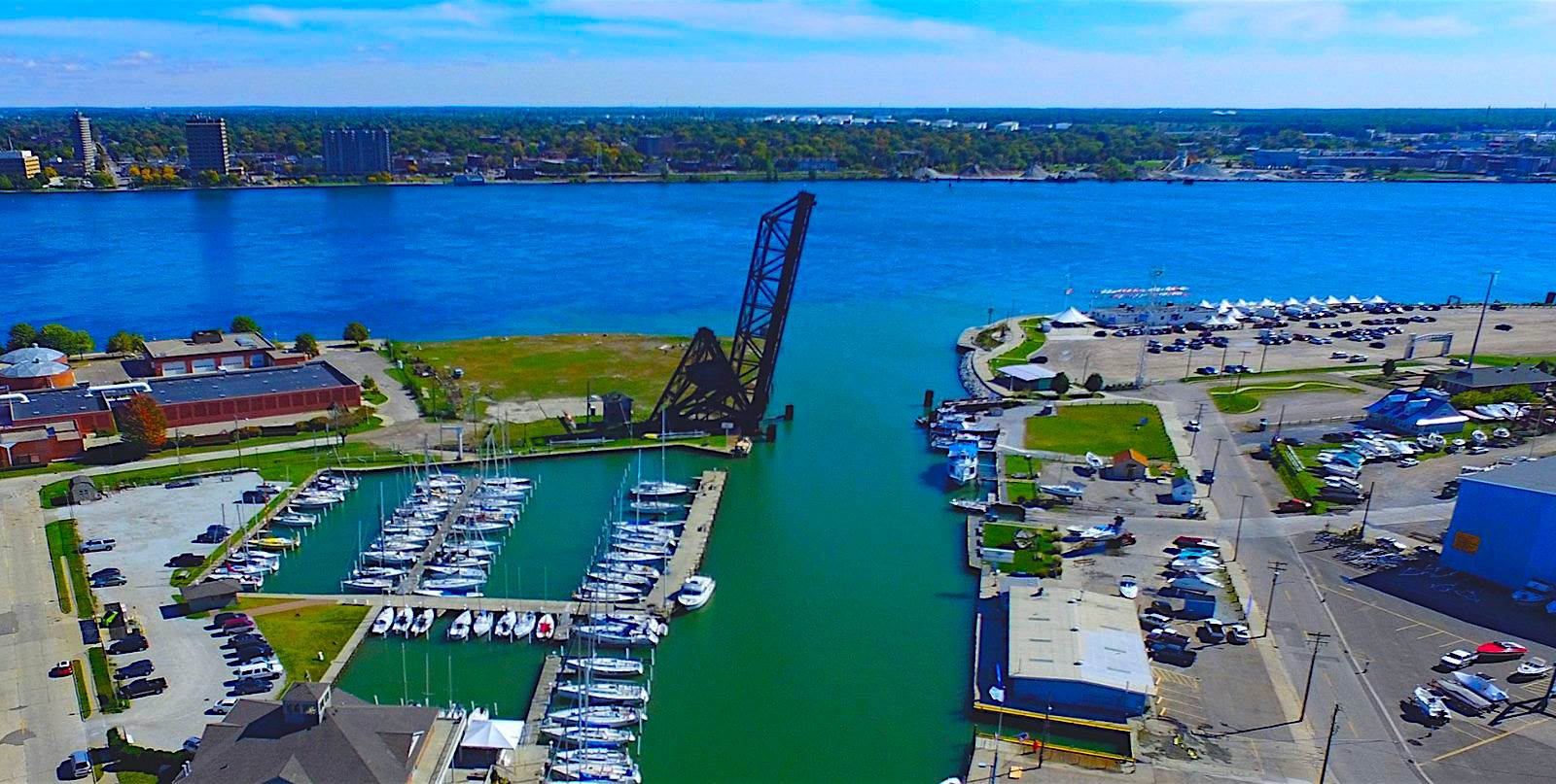 Industrial History Aban/C&O/PM Abt Trunnion over Black River in Port