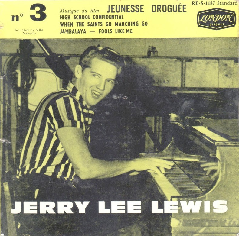 Les EPs français Jerry Lee LEWIS 1961 FRLONDON 1187 Jambalaya (mono)