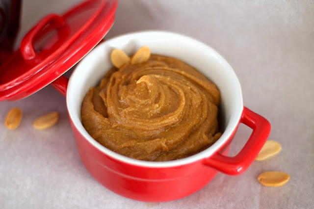 This Healthy Canadian Maple Peanut Butter Spread is full of peanut butter and pure maple flavor. You're bound to love it, whether you're Canadian or not!