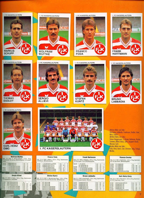 BetzeSchnipsel Die Mannschaft des 1. FC Kaiserslautern in der Saison