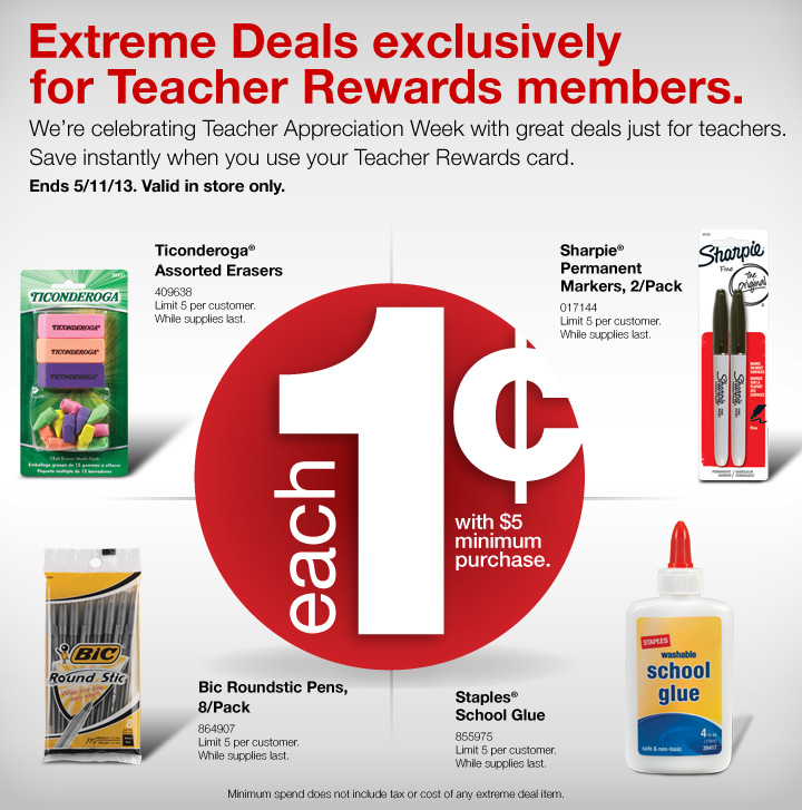 Frugal For You Teacher Appreciation 1cent School Supplies at Staples!