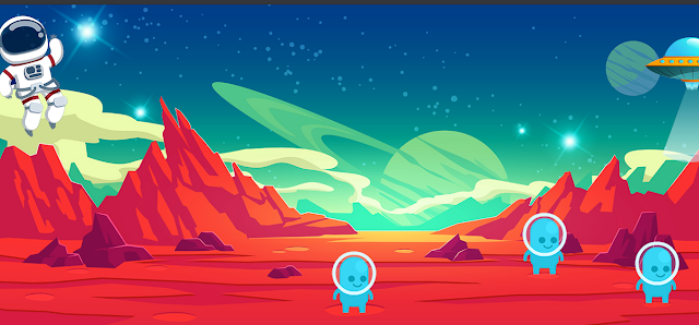 space animation using css3
