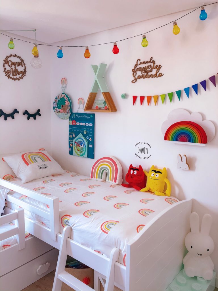 Decorar con arcoíris el dormitorio infantil - HANDBOX