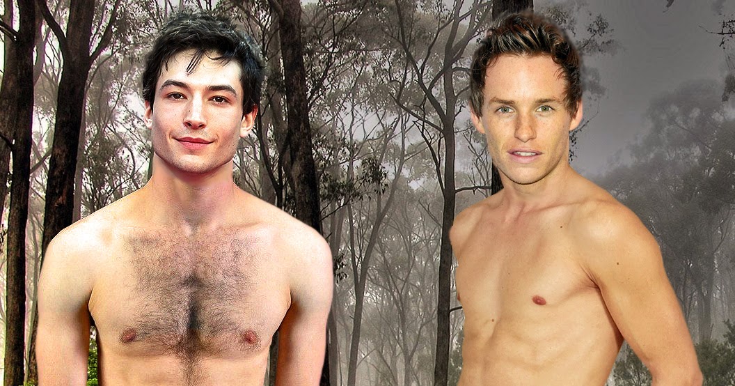 Ezra Miller & Eddie Redmayne.