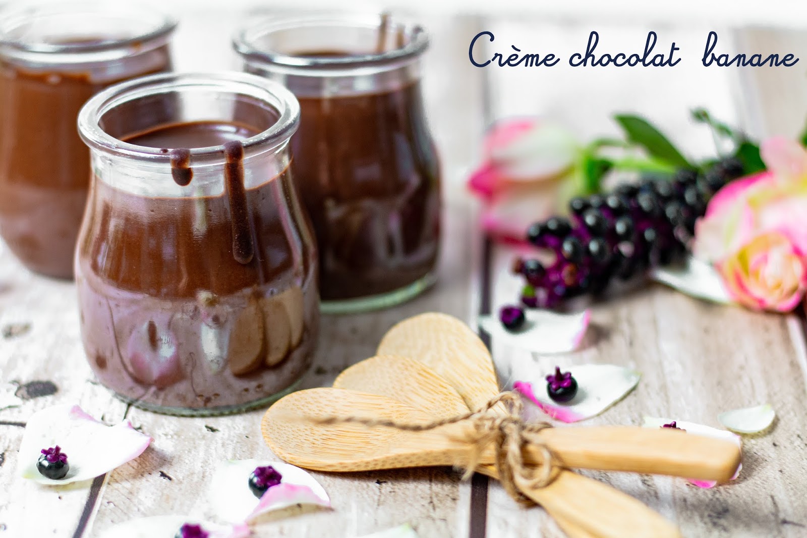 Crème chocolat banane