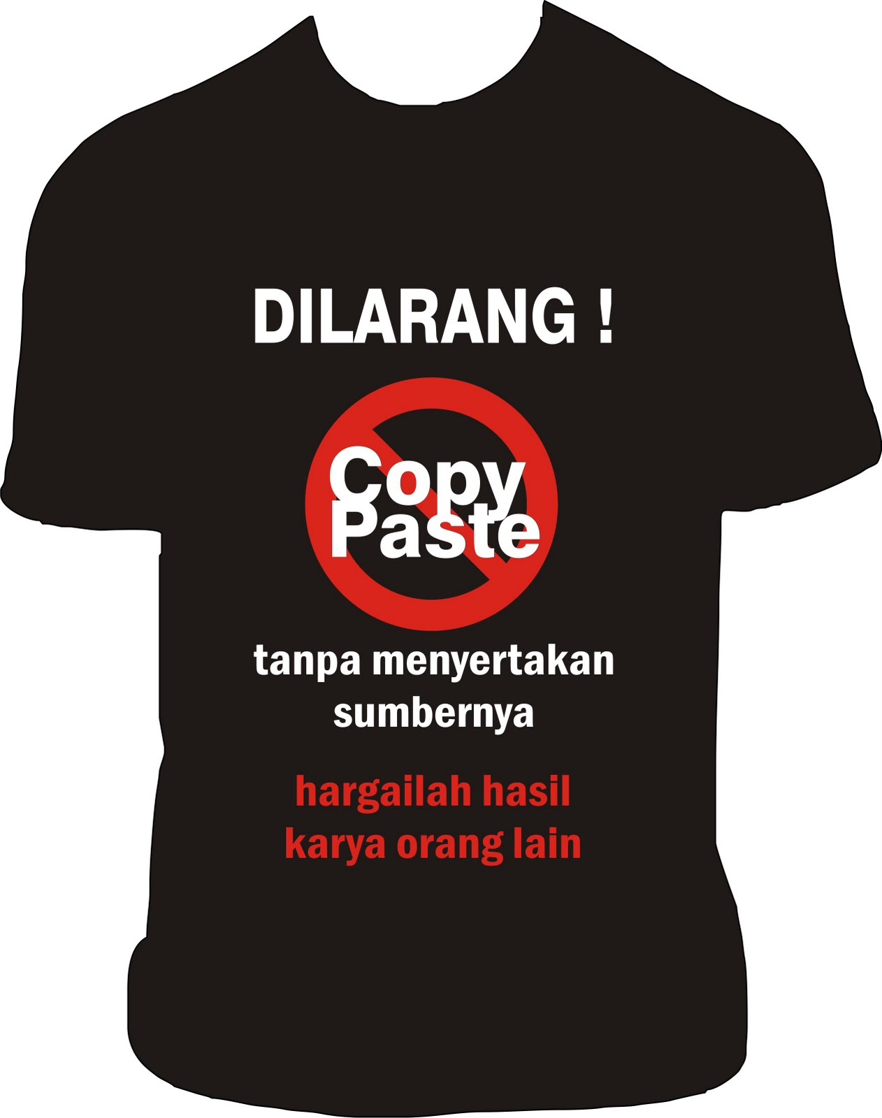 Koleksi Stiker Atau Logo Anti Copy Paste | Semuanya ada di sini