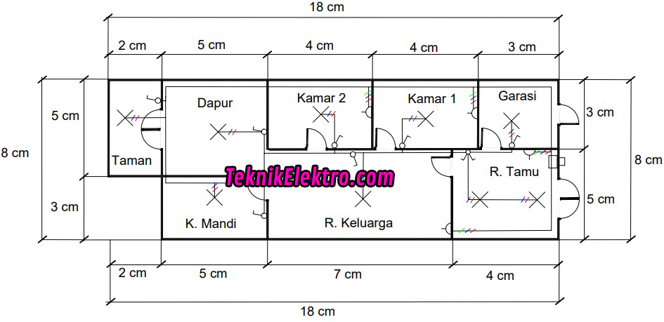 Gambar Instalasi Listrik Rumah Sederhana Teknik Elektro