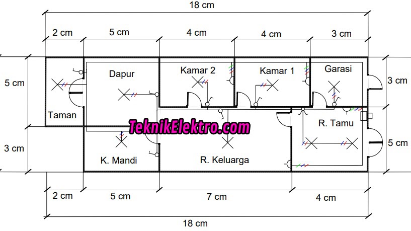 Gambar Instalasi Listrik Rumah Sederhana Teknik Elektro