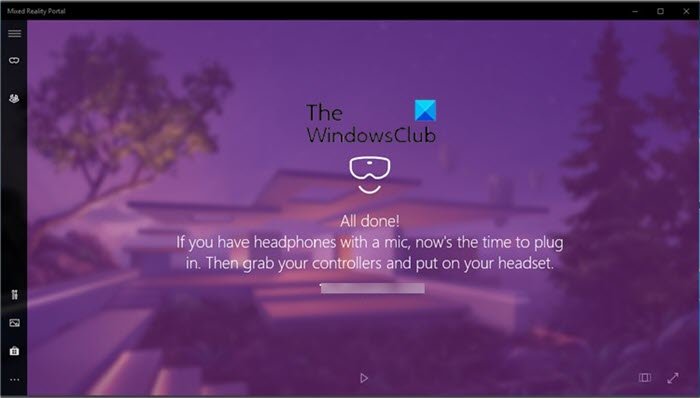 กำหนดการตั้งค่าความเป็นจริงผสมใน Windows 10