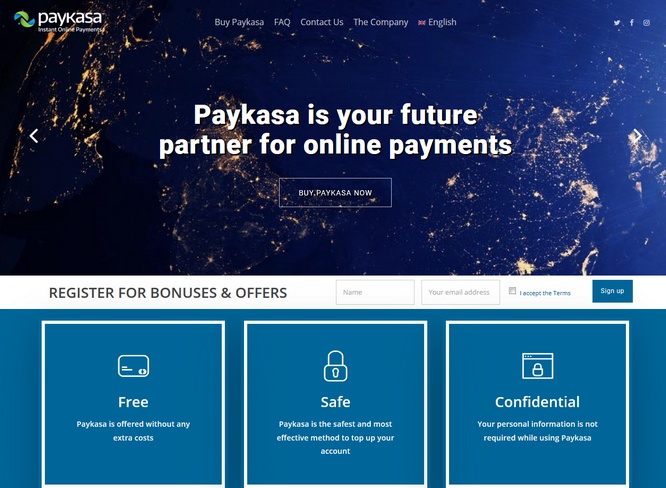 Paykasa payment method