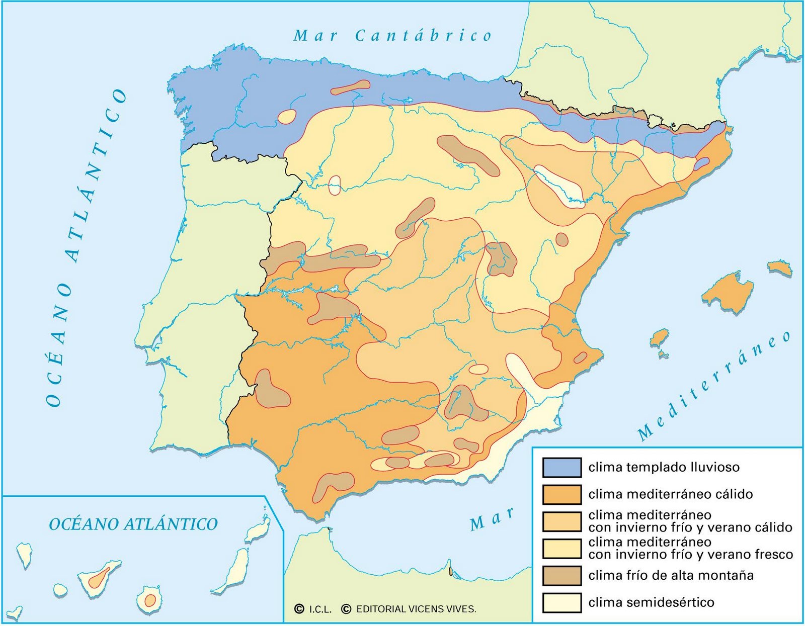 Don Vitorio Tema 2 La diversidad climática en España Don Vitorio Tema 2 La diversidad climática en España