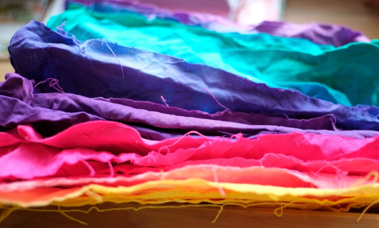 Charly & Ben's Crafty Corner WIP Fabric Dyes!