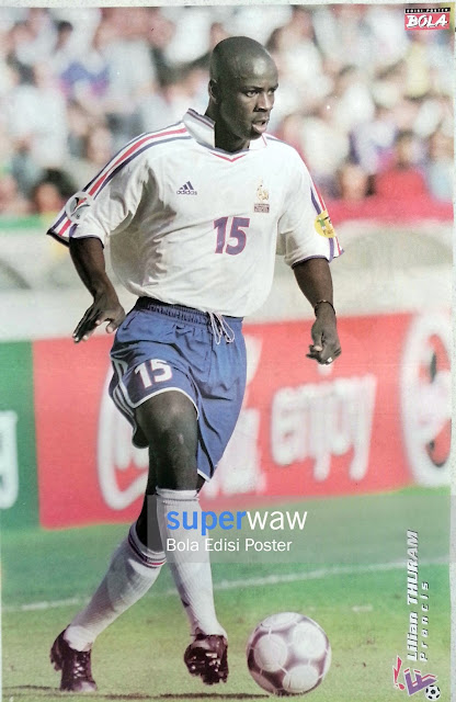 Poster Lilian Thuram (Prancis)