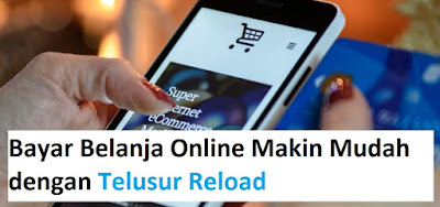 Bayar Belanja Online (TOkopedia, Bukalapak, Shopee, Lazada)