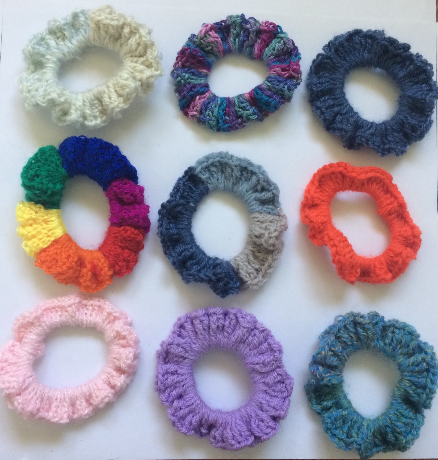 Cherry and Crochet Designs Free Crochet Hair Scrunchie Pattern