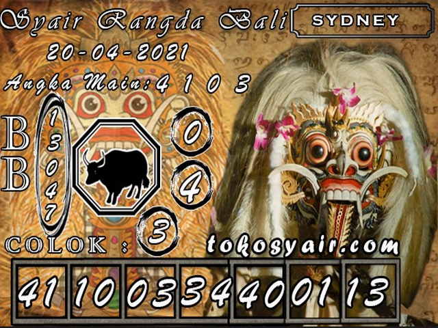PREDIKSI togel sydney