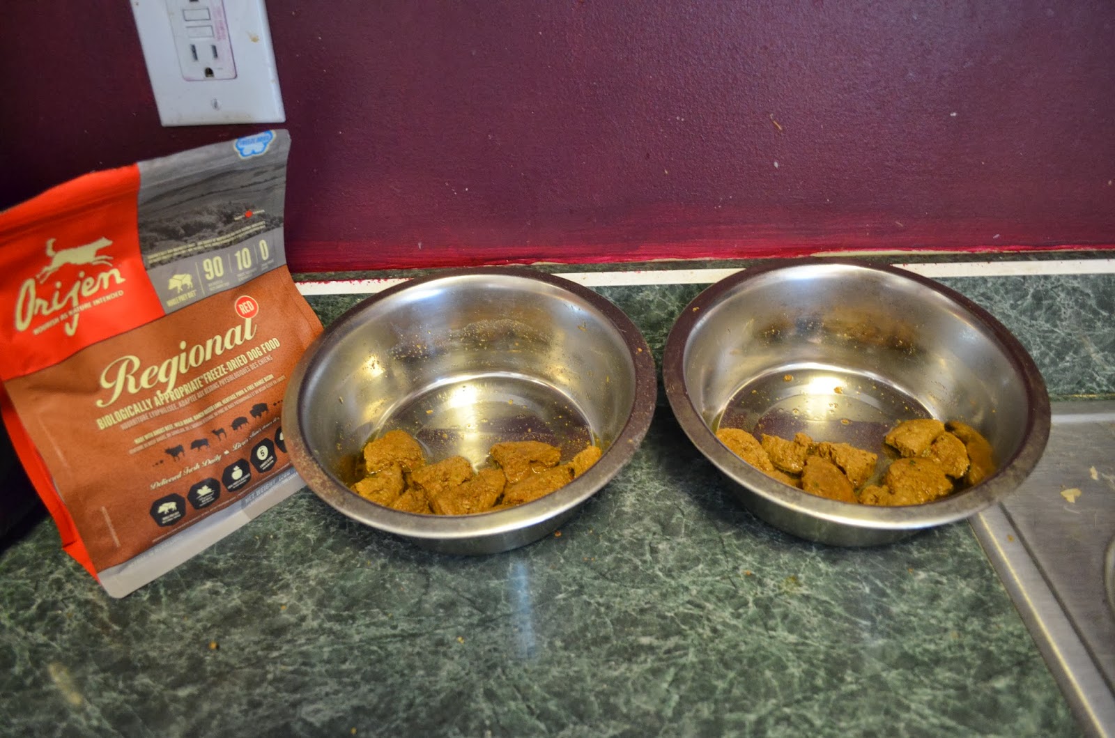 Oh, Corbin Orijen Freeze Dried Dog Food