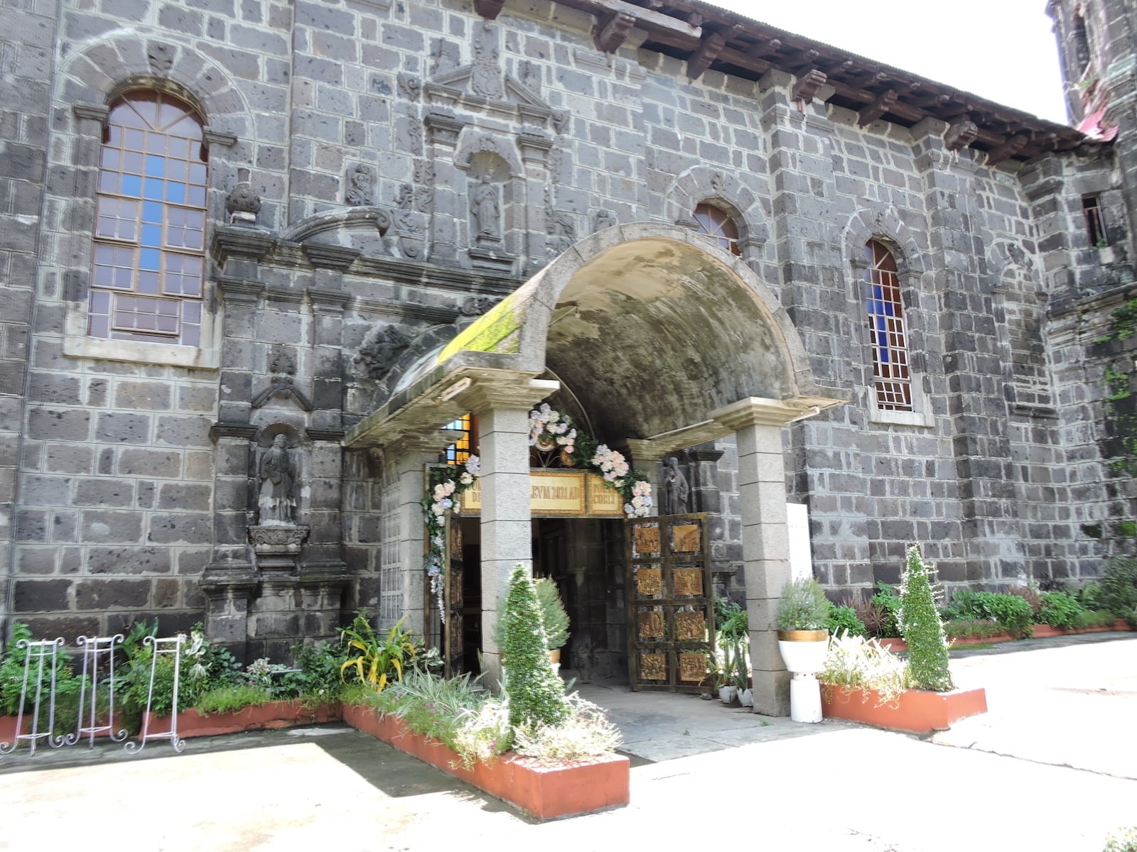 The Church of San Ildefonso or the Tanay Church in Tanay, Rizal Philippines