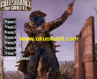 Call of Juarez The Cartel Sekmeme +7 Trainer Hilesi İndir 2020