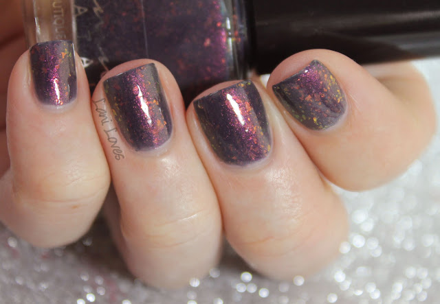 Femme Fatale Cosmetics Lantern Waste nail polish swatches & review