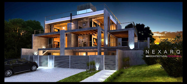 render realista, arquitectura 3D