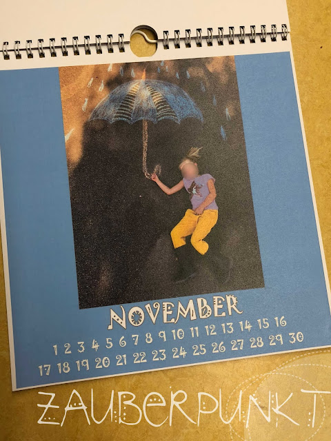 Monat November , Novemberkalenderblatt, Jahreskalender -DIY Kindergartenkinder, kreativ, basteln, Kindergarten, selbstgemacht, bunt