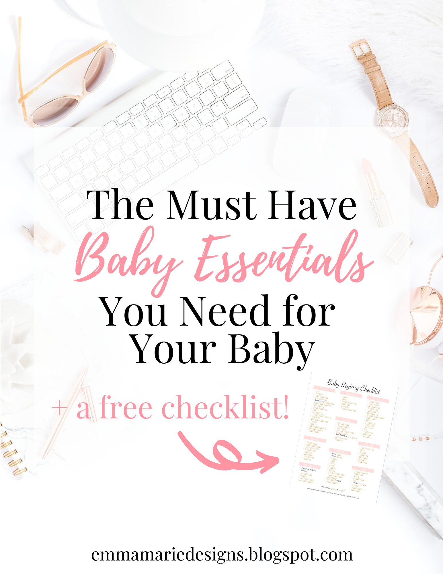 The must have Baby Essentials you need before your baby arrives + a